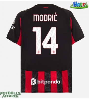 AC Milan Luka Modric #14 Hemmatröja 2025-26 Kortärmad